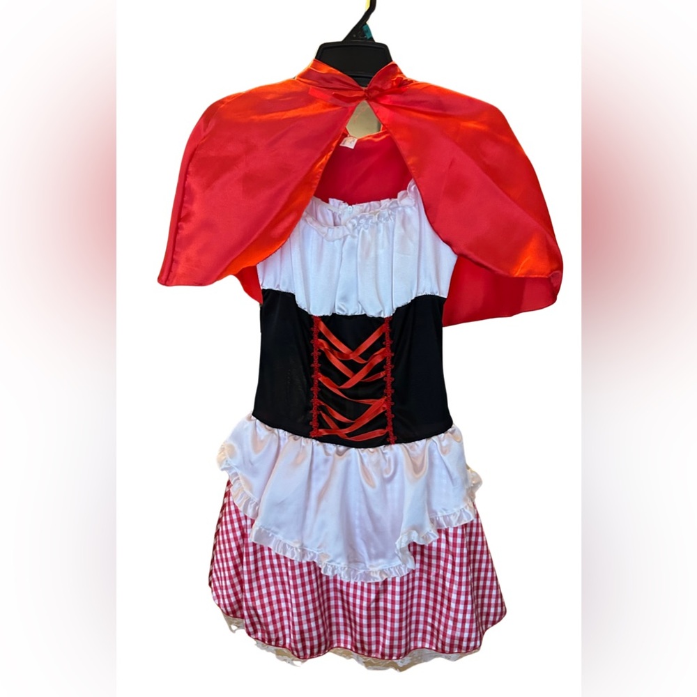 Women’s Red Riding Hood Halloween Costume Size M